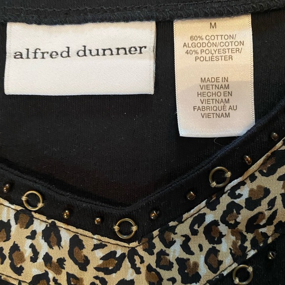Alfred Dunner 3/4 sleeve top, new without tags, size womens M - Picture 2 of 3